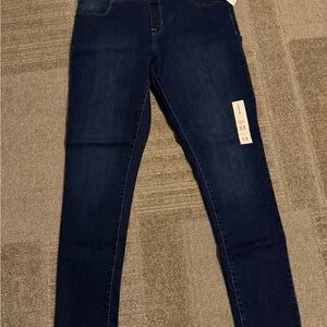 Old Navy Blue Rockstar Pull-On Stretch Skinny Jeans
